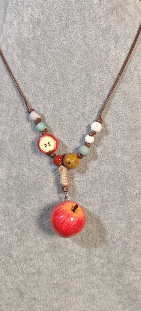 满满的手工DIY，绳编款手工项链挂绳