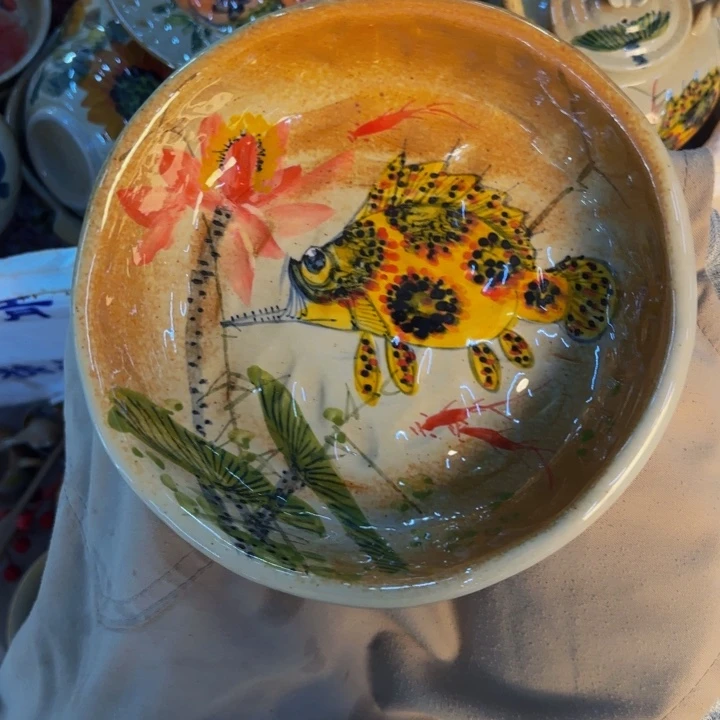 瓷片景德镇陶瓷手工手绘