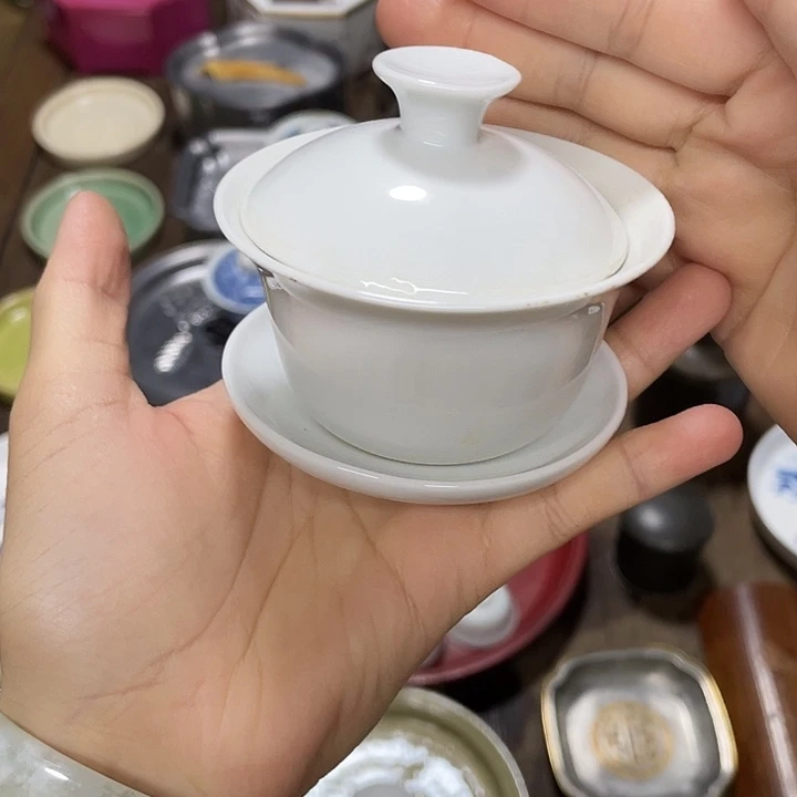 娜***～手工艺品琉璃盖碗朋友定向闪购