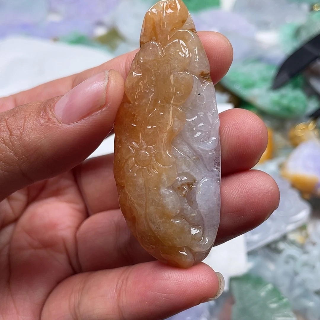 颈饰未镶嵌翡翠翡玉缘翡翠