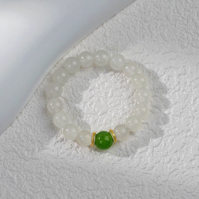 【福临】和田玉戒指18（天然珠宝多样性发其一）