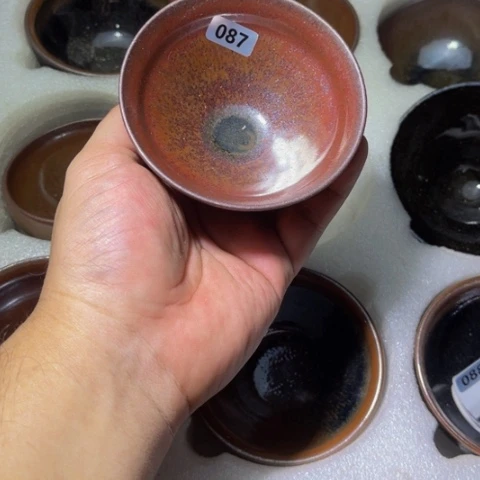 茶盏原矿原釉柴烧建盏