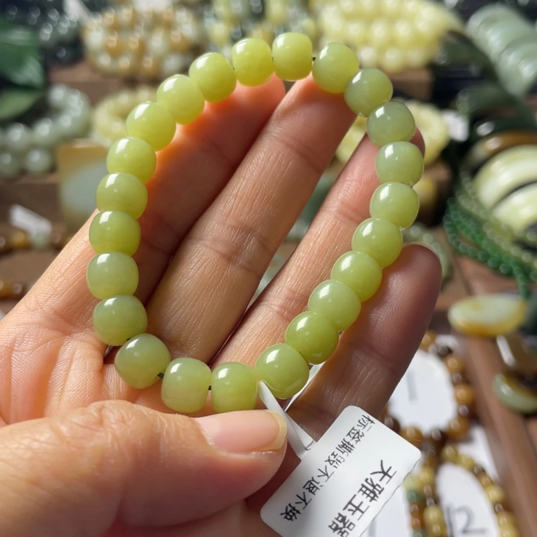 和田玉手链未镶嵌