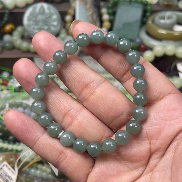 和田玉未镶嵌套链