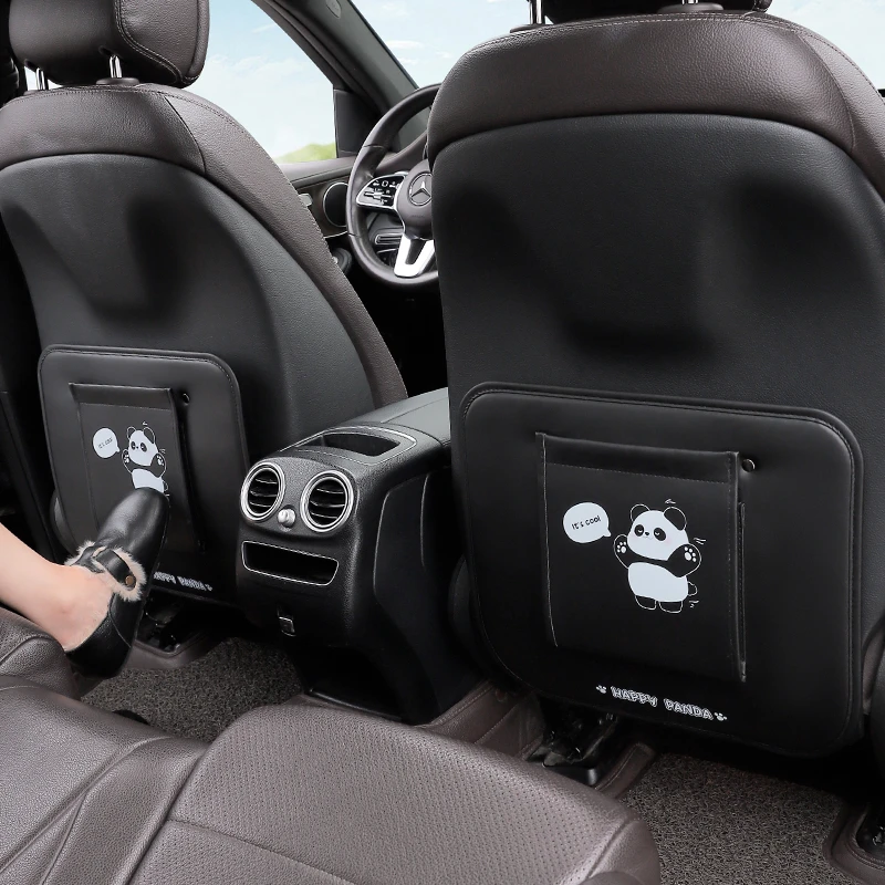 汽车防踢垫防踢收纳二合一车载后排座椅防踢板后座防脏防蹭防磨垫