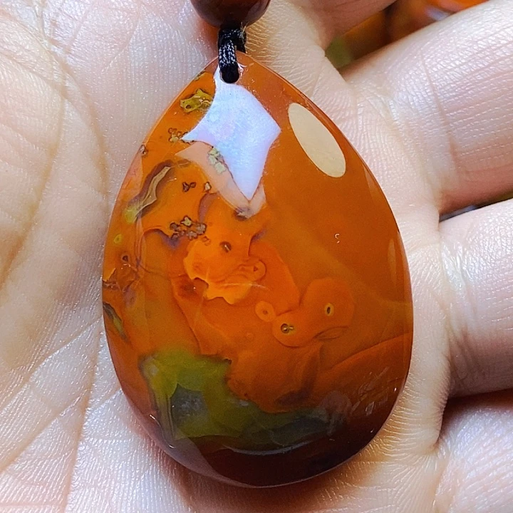 玛瑙/玉髓颈饰未镶嵌自**然