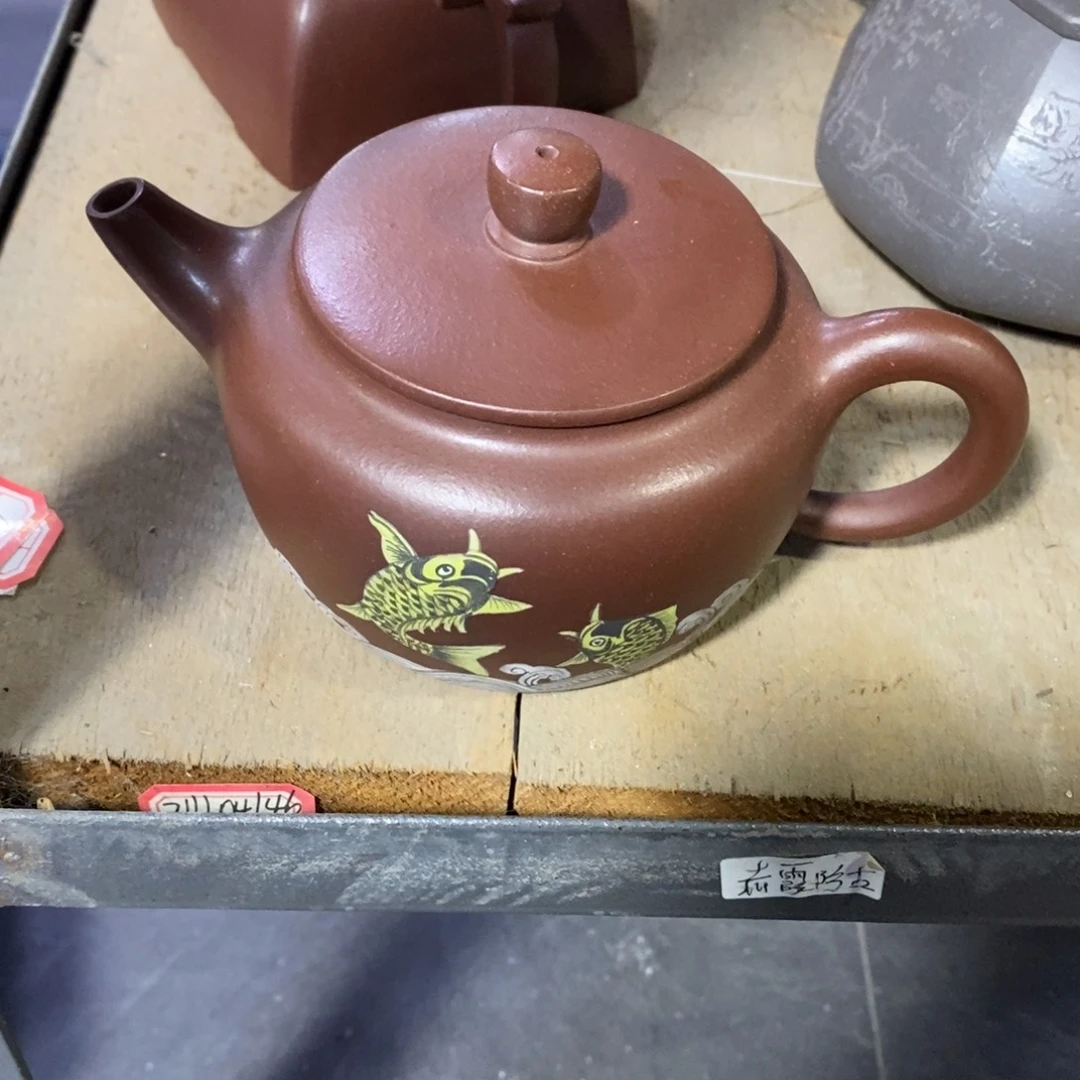 茶壶紫砂原矿手工123
