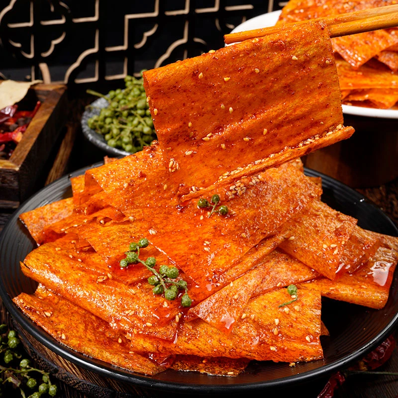 馋小乖藤椒手撕大辣片麻辣豆干豆制品校园解馋小吃零食
