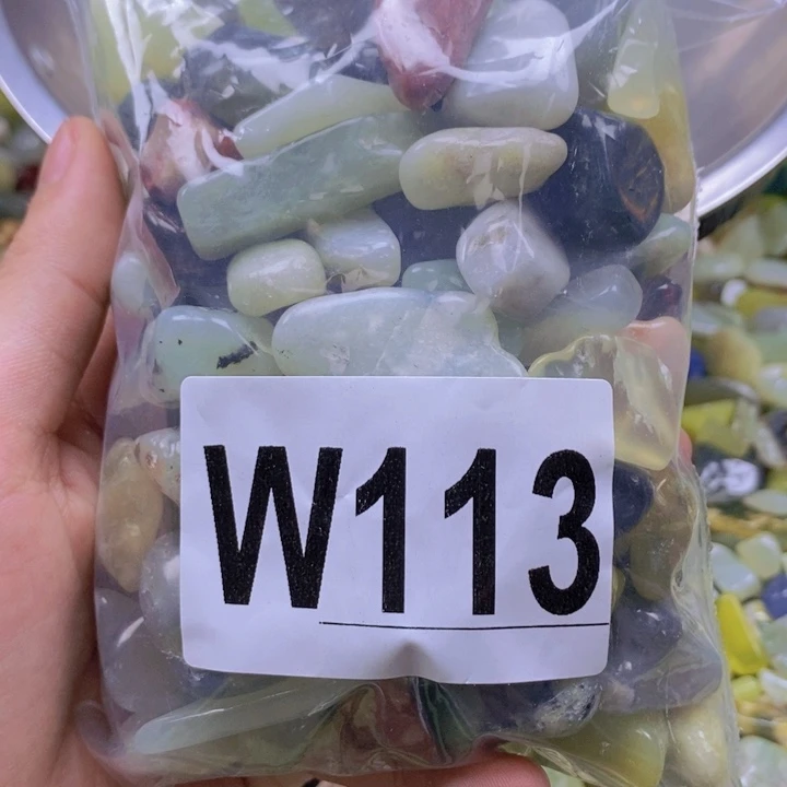 未镶嵌岫玉鱼缸石