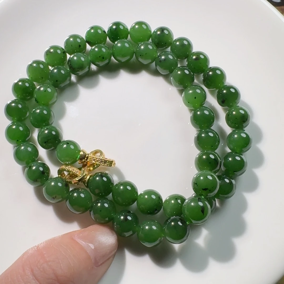 和田玉手串未镶嵌