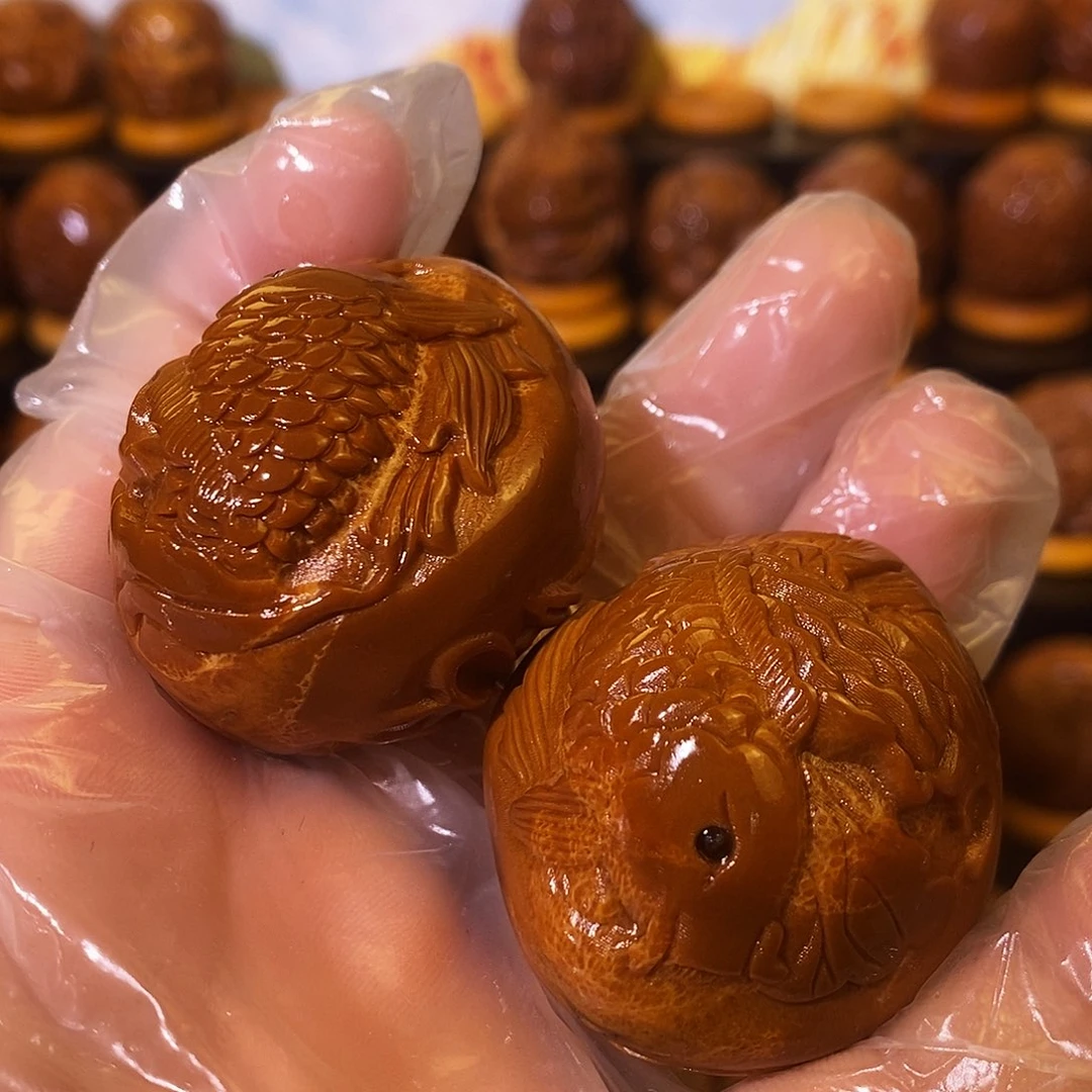 手串/手链橄榄核荷花鱼