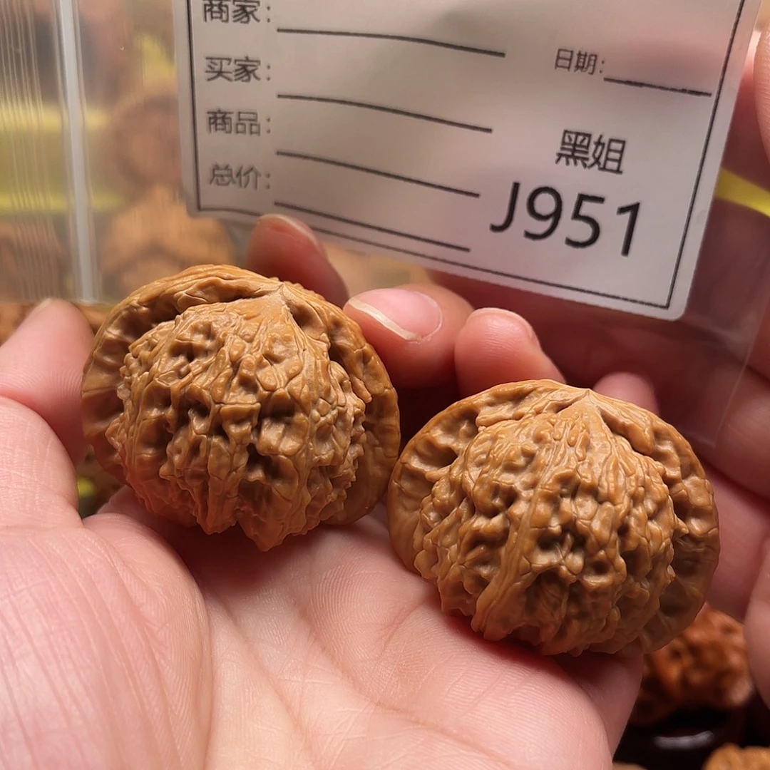 过***～吊坠文玩核桃白狮子45