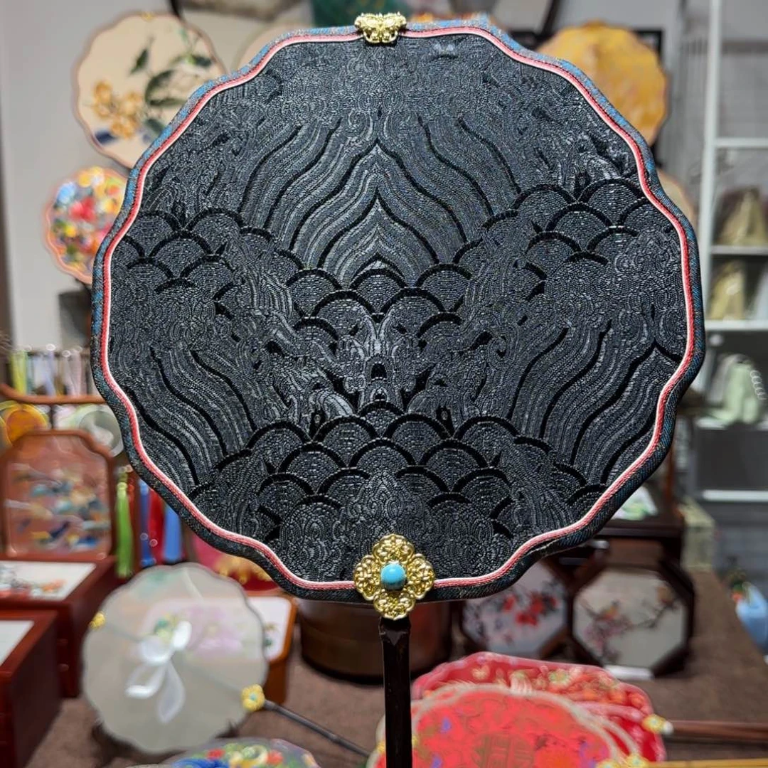 刺绣许*欢纯手工苏绣双面绣