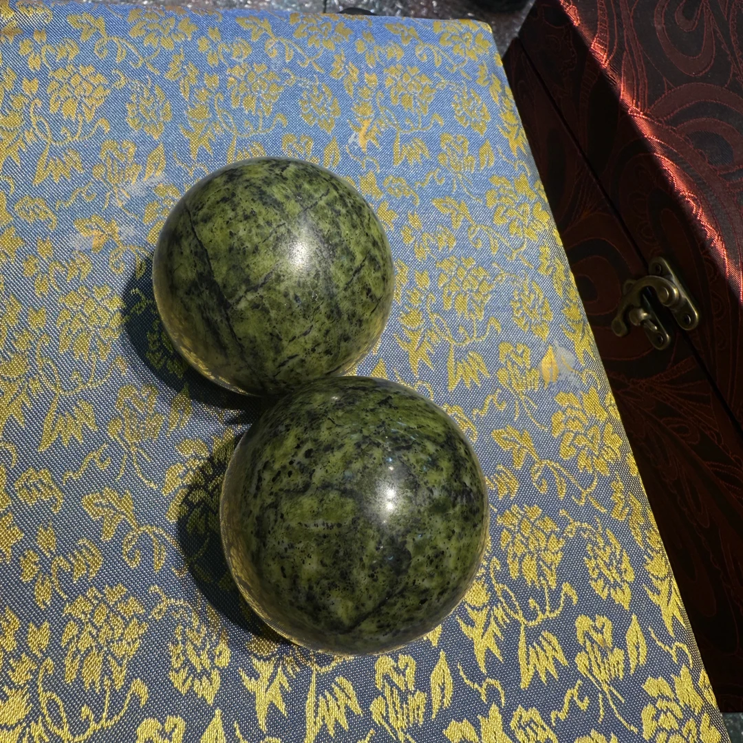 非金属陶瓷手镯 藏玉药王石高货手球