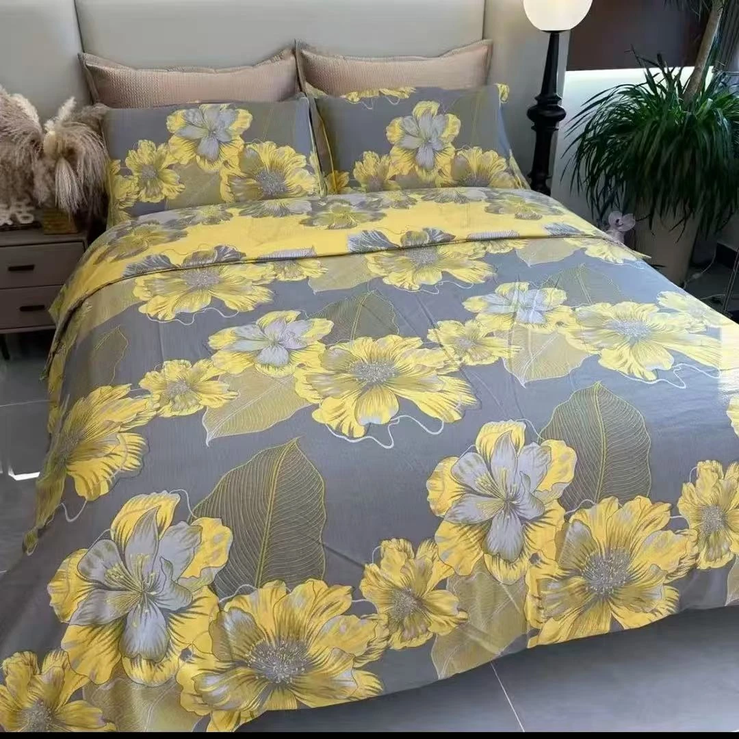 【鎏金岁月】四件套秋冬款加厚加密复古双层纱四件套柔软亲肤