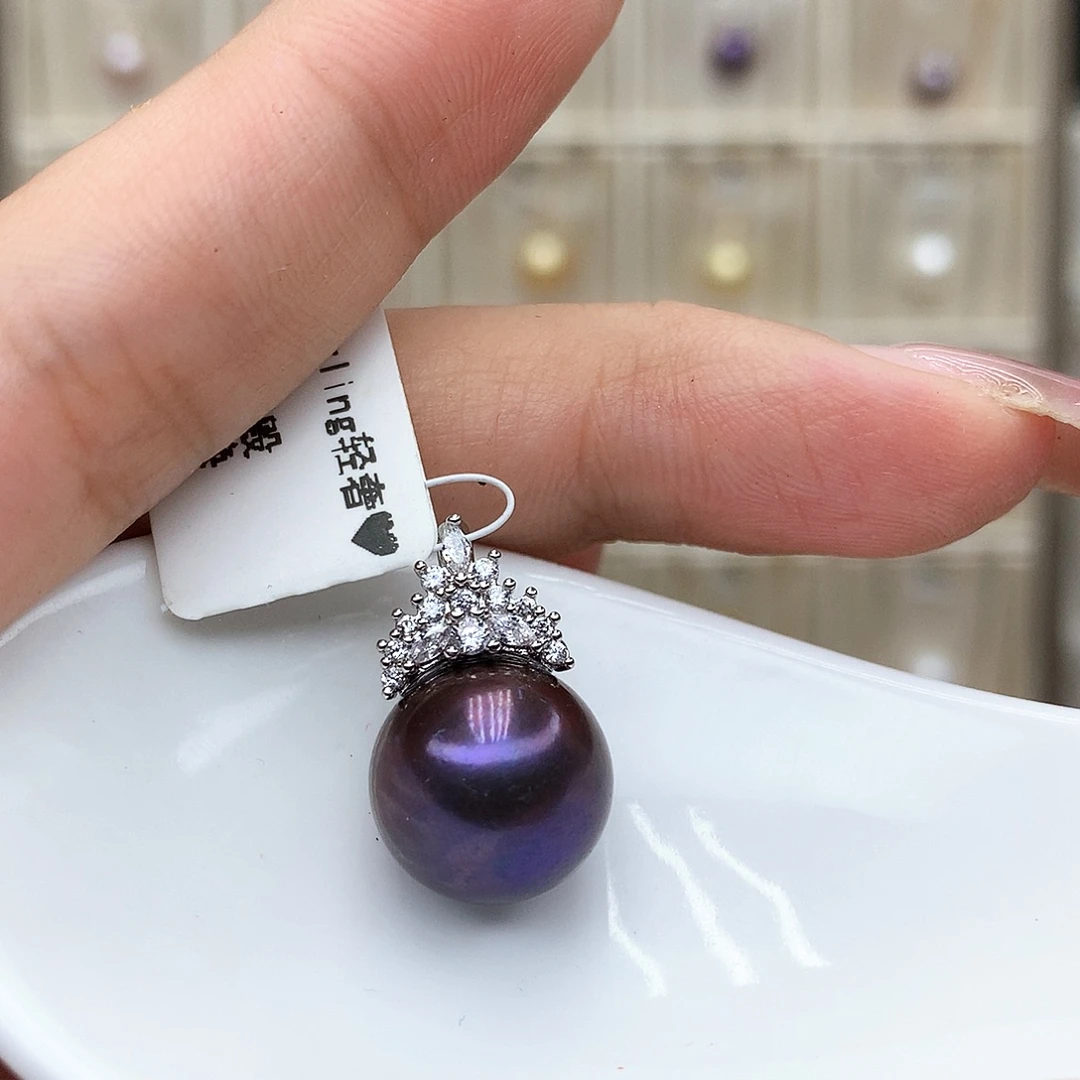 合金淡水珍珠颈饰