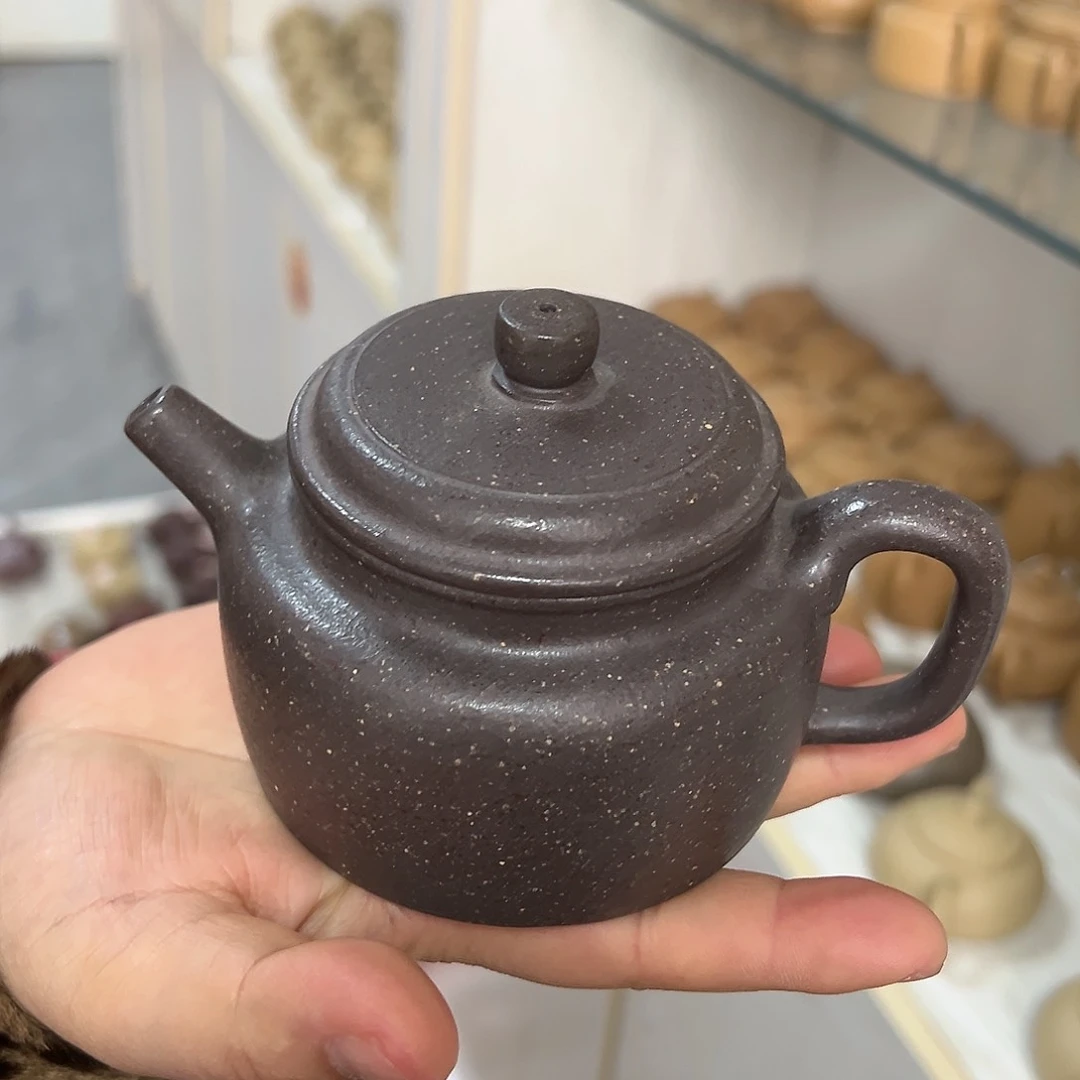 紫砂茶壶黄龙山原矿天青250