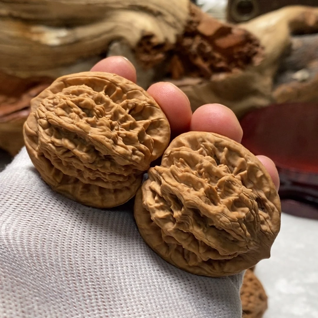 文玩核桃吊坠42尺寸全品麦穗虎头