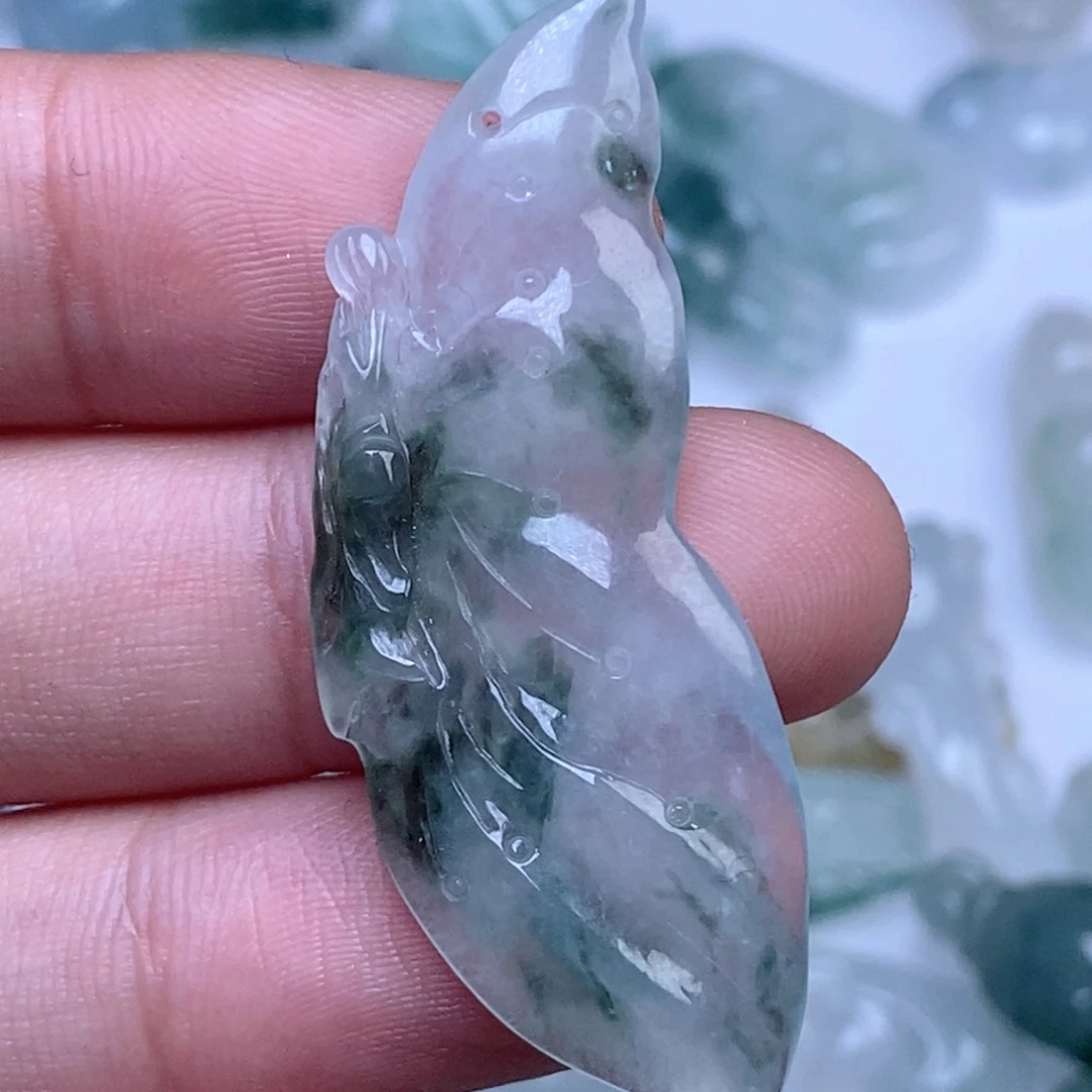 未镶嵌挂件翡翠翡翠