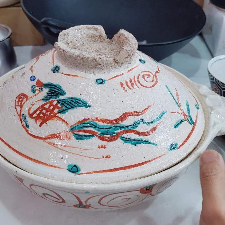 201不锈钢手绘砂锅……………………