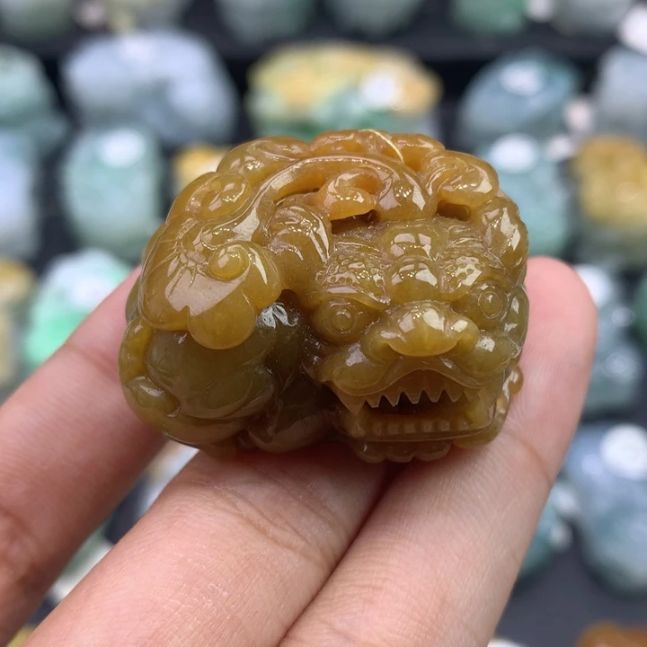 翡翠未镶嵌颈饰天然缅甸翡翠