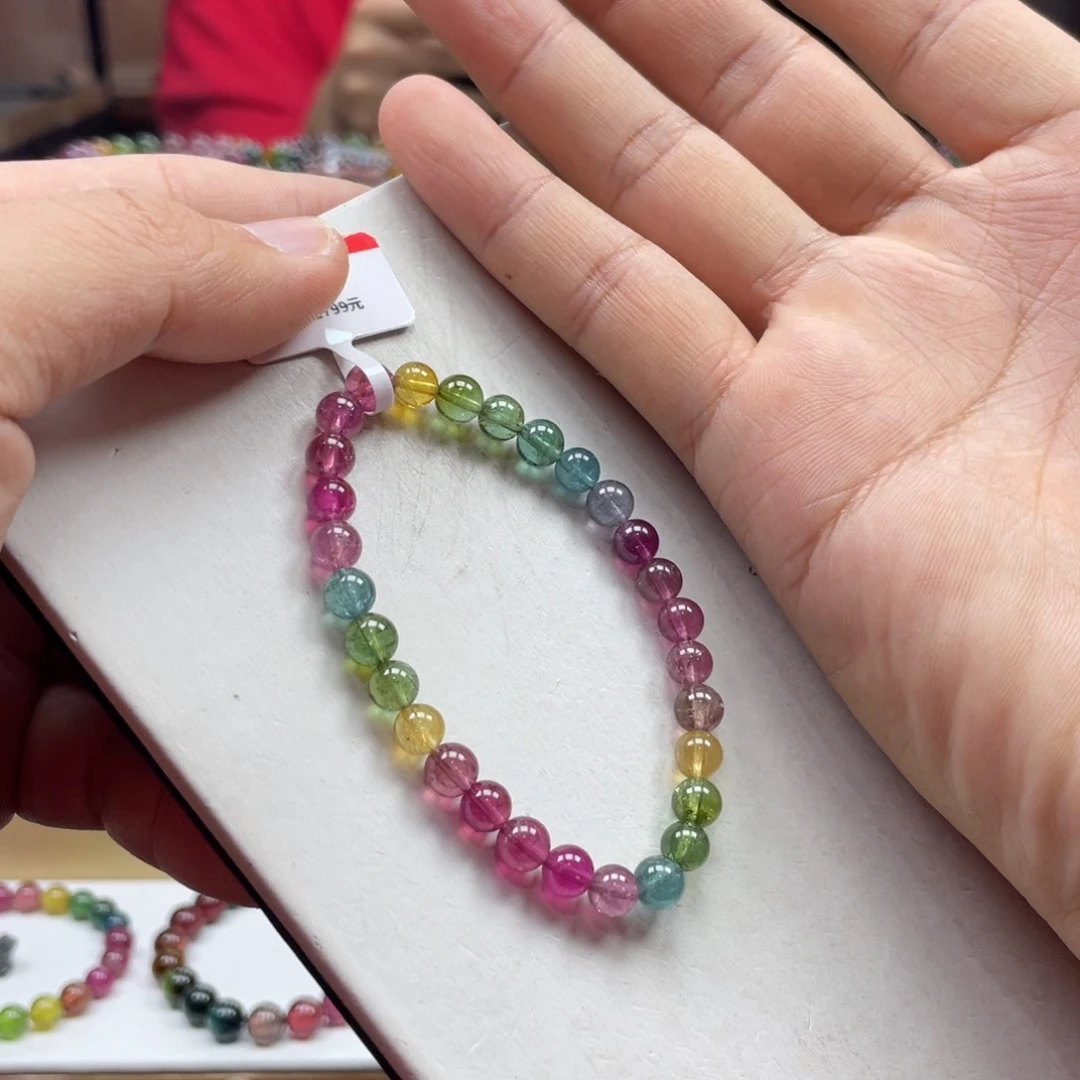 碧玺手串未镶嵌风**上6mm.mmmmmmmmmmmm