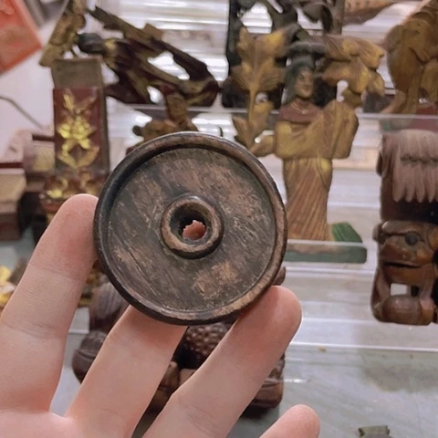 香榧木耘****育一个孤品木雕20