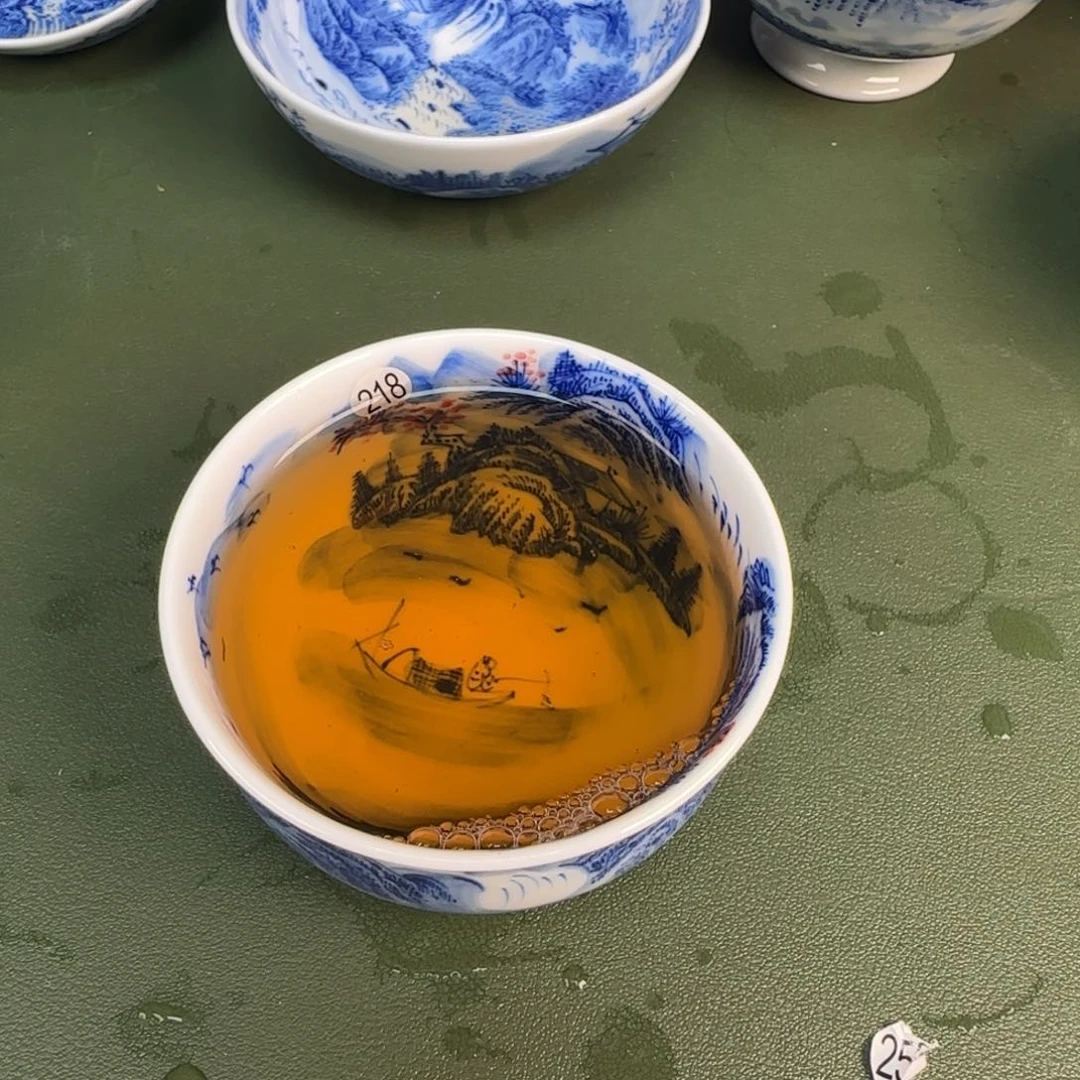 景德镇纯手绘茶具圆圆218