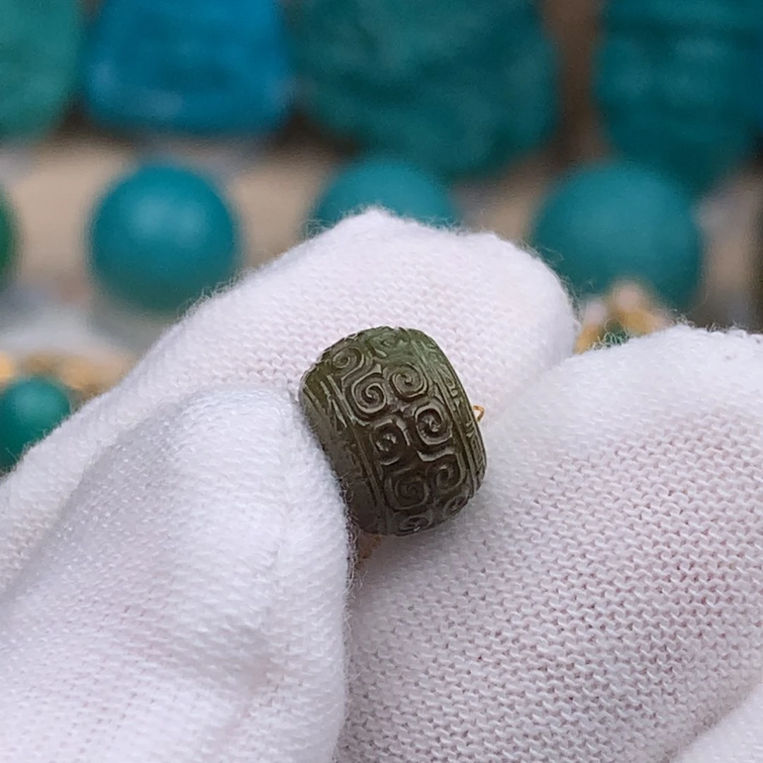 未镶嵌绿松石珠宝奇石10m