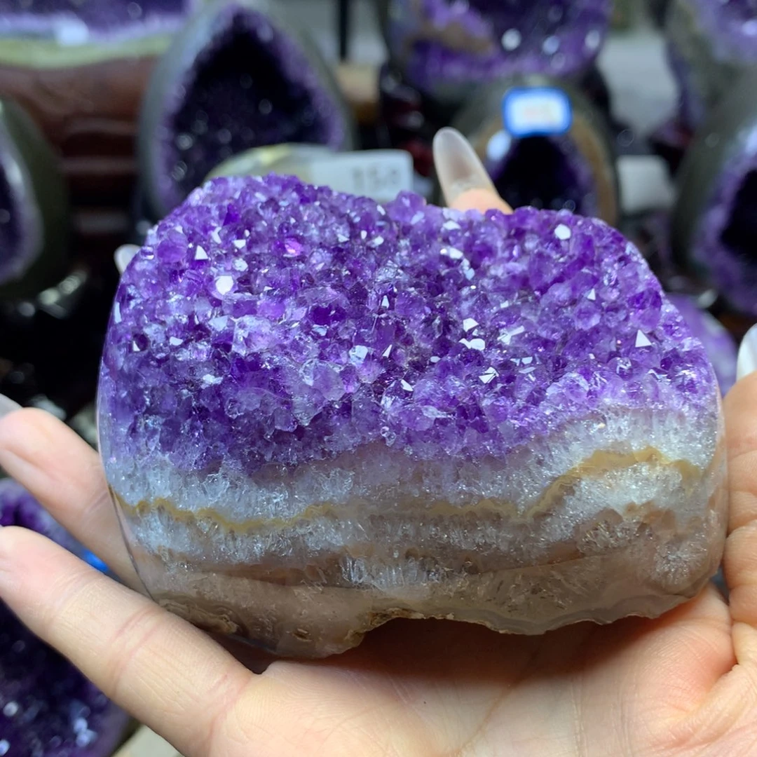 水晶摆件婷未镶嵌