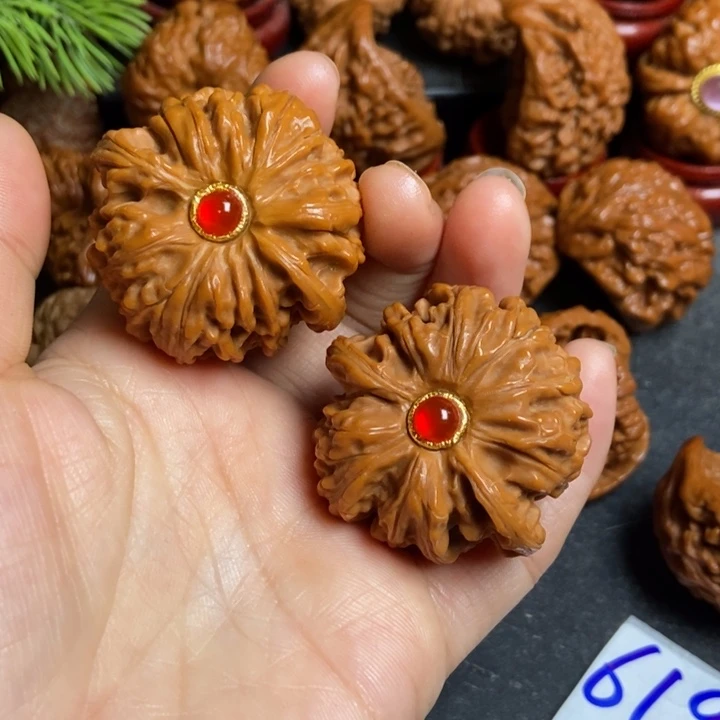 文玩核桃把件狮子619