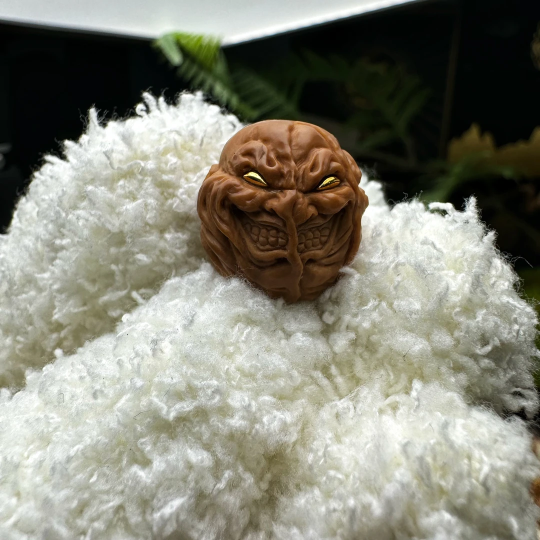 猴头核桃雕刻一念心魔