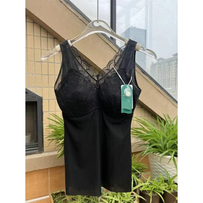 香月63208女装背心性感养护无钢圈修身蕾丝香月明美内衣