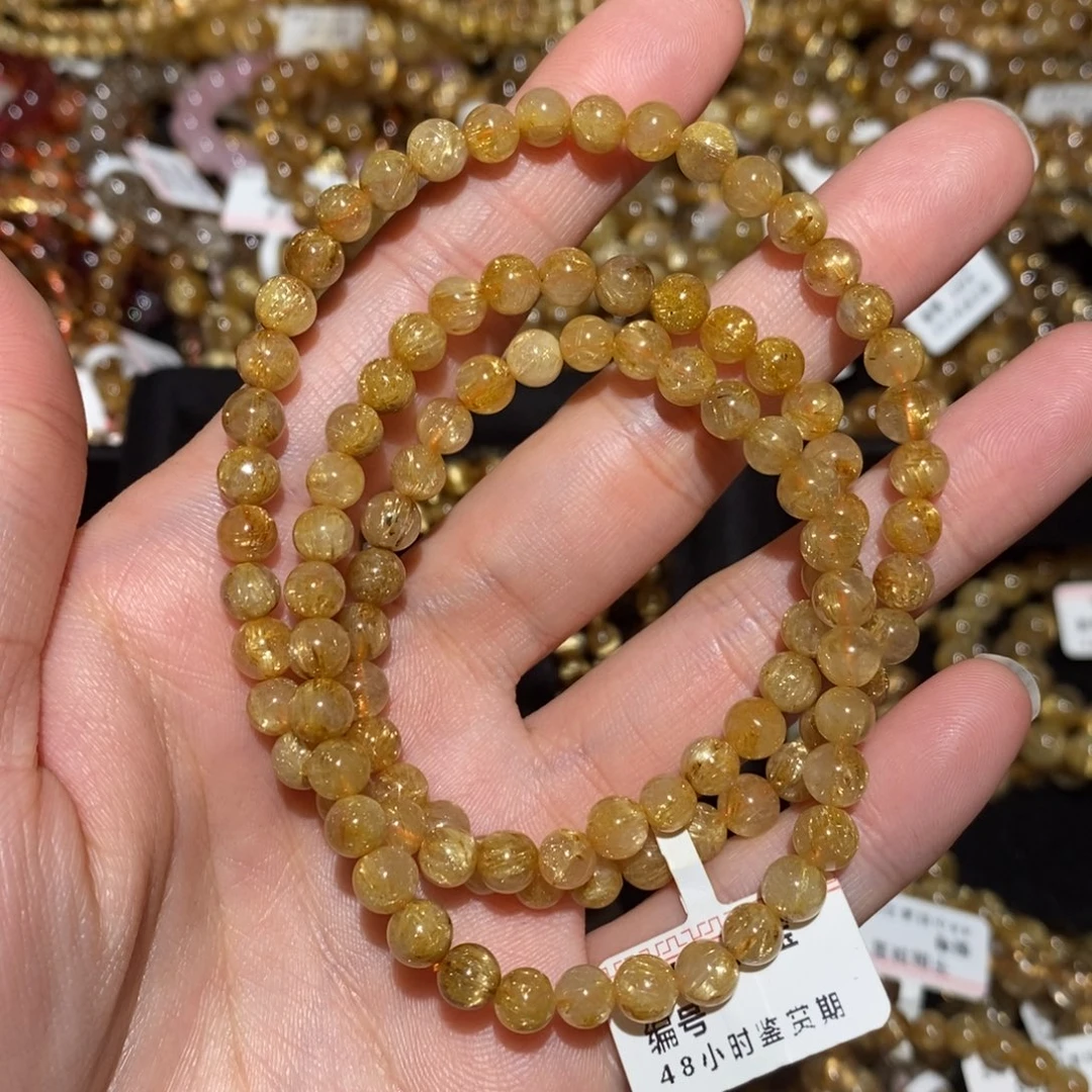 水晶手串未镶嵌手串