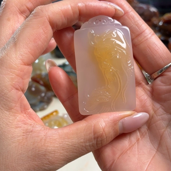 未镶嵌吊坠(不含链)玛瑙/玉髓