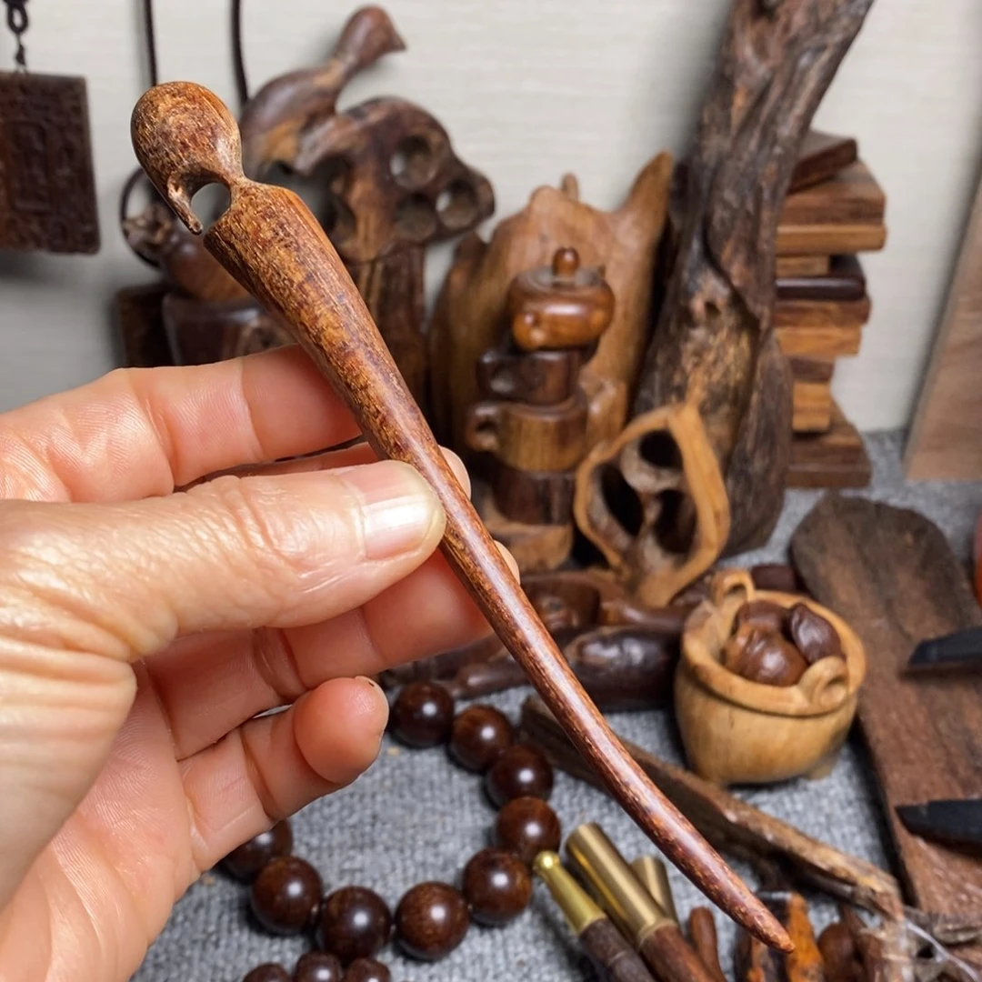 贡木其他真***采贡木发簪