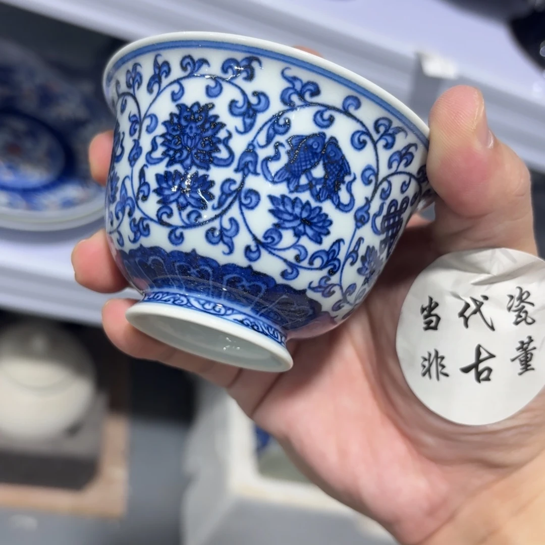 杯子瓷言所老曹甄选好瓷微瑕小