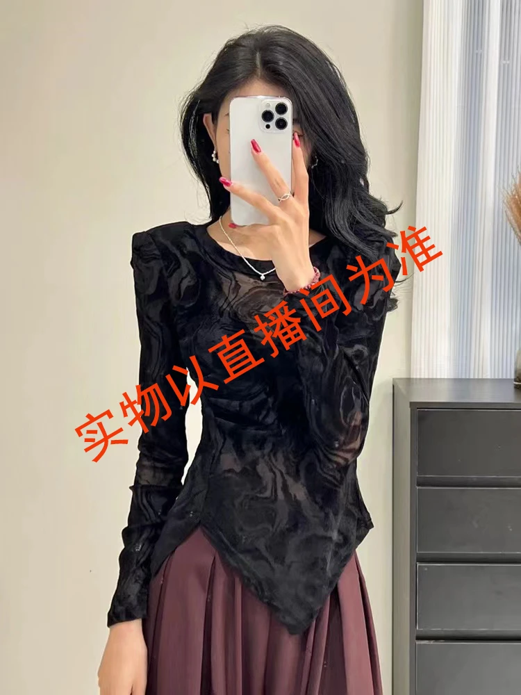 B252拖英乾百货转专属品 春秋格子小衫-F12后