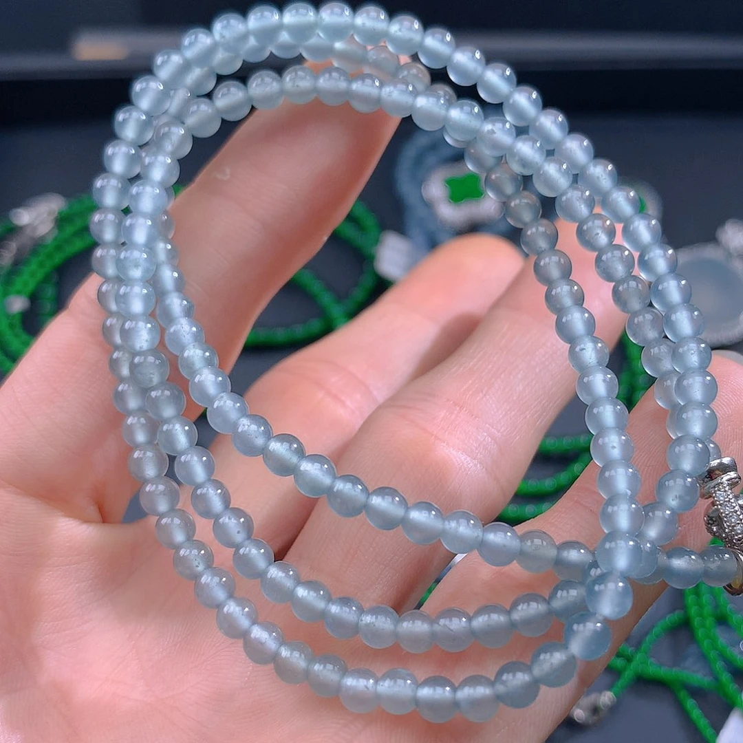 翡翠手链未镶嵌翡翠4.3