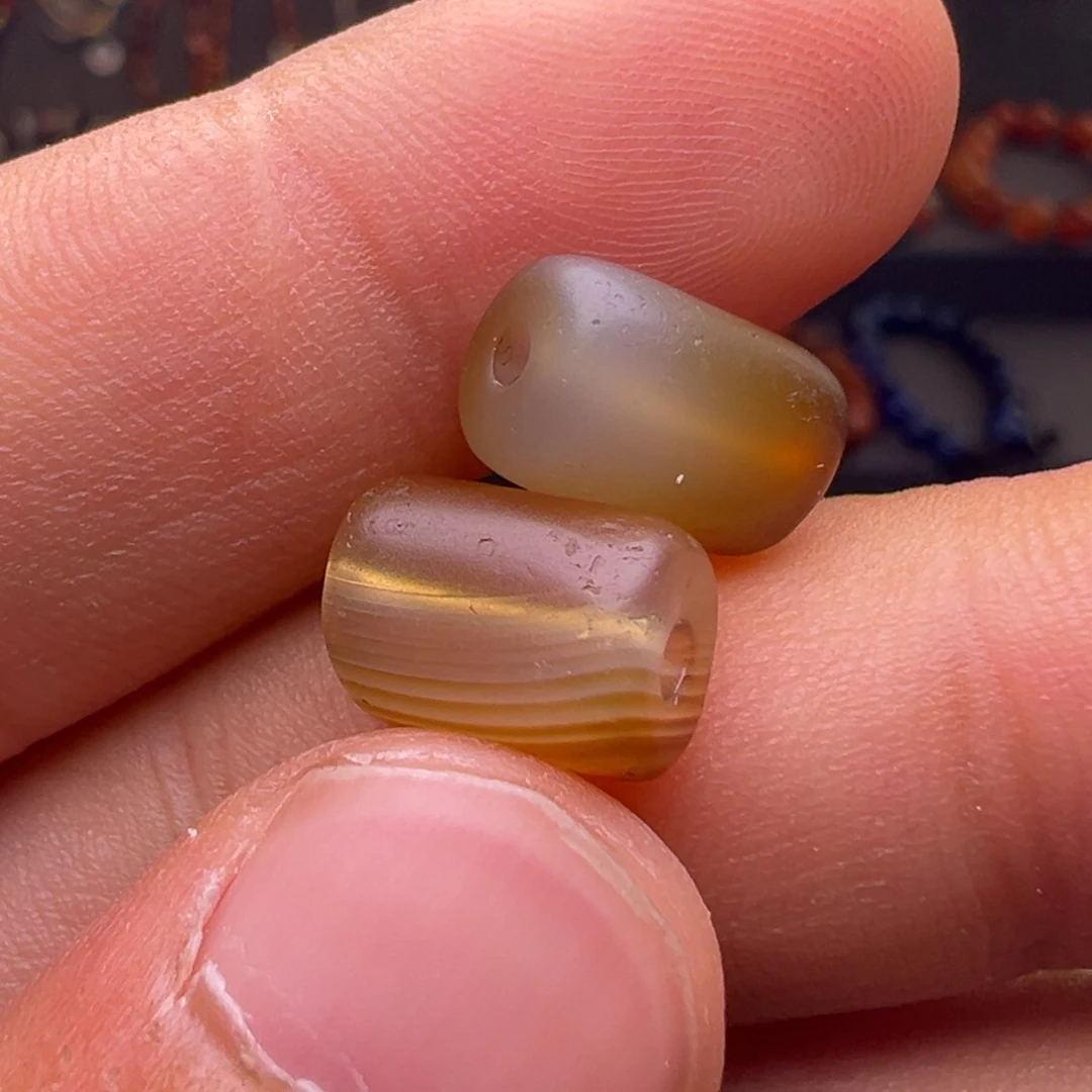 玛瑙/玉髓合金颈饰