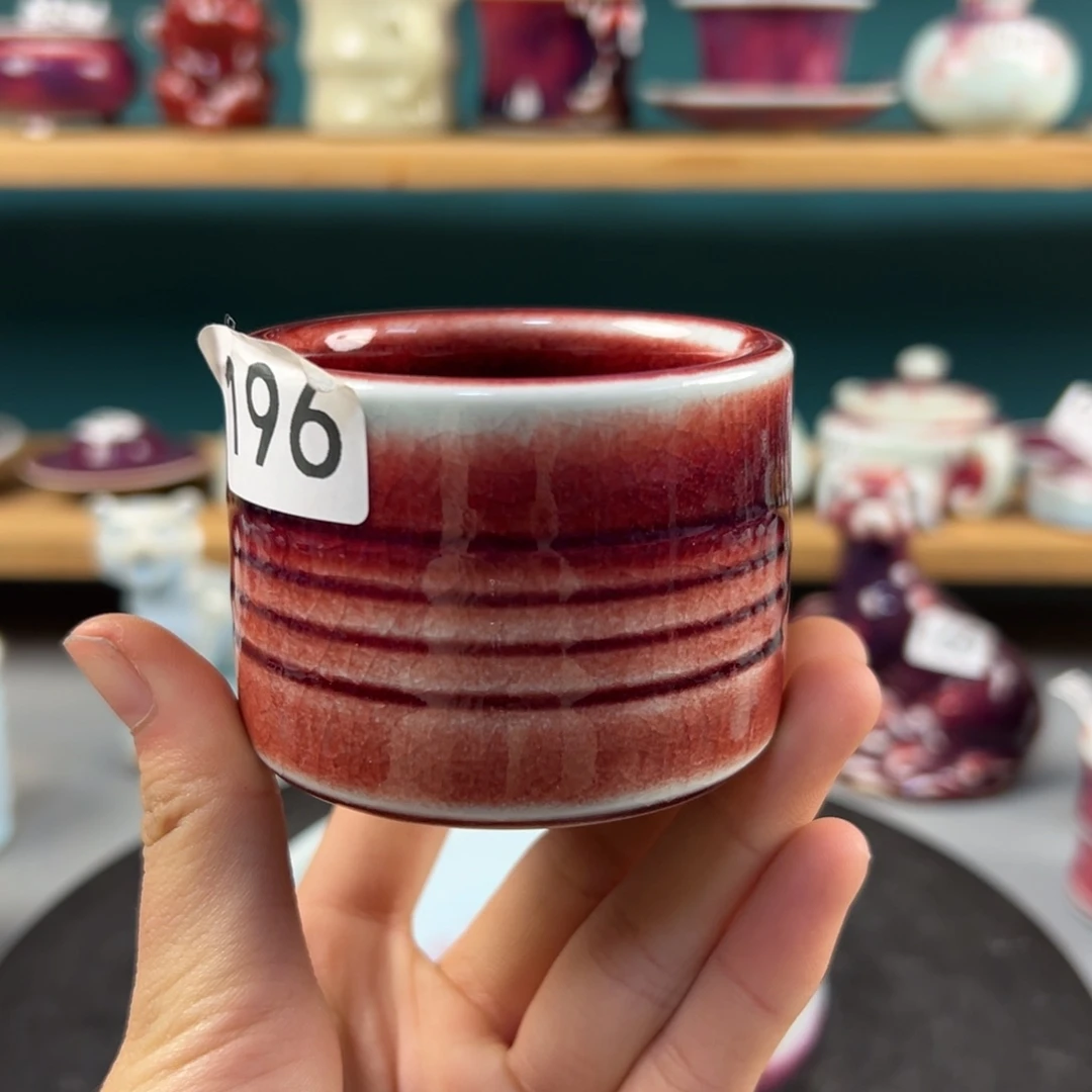 瓷片全品无暇主人杯纯手工