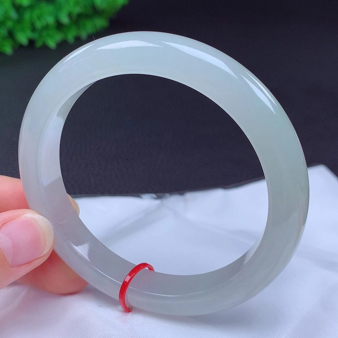 翡翠未镶嵌手镯61圈682006