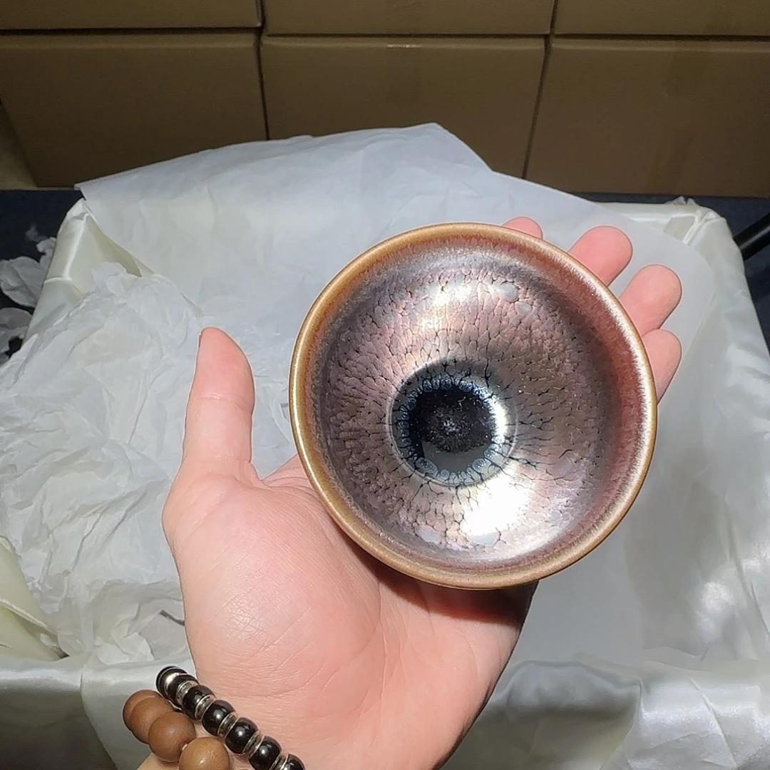 茶盏微瑕建盏，介意勿拍