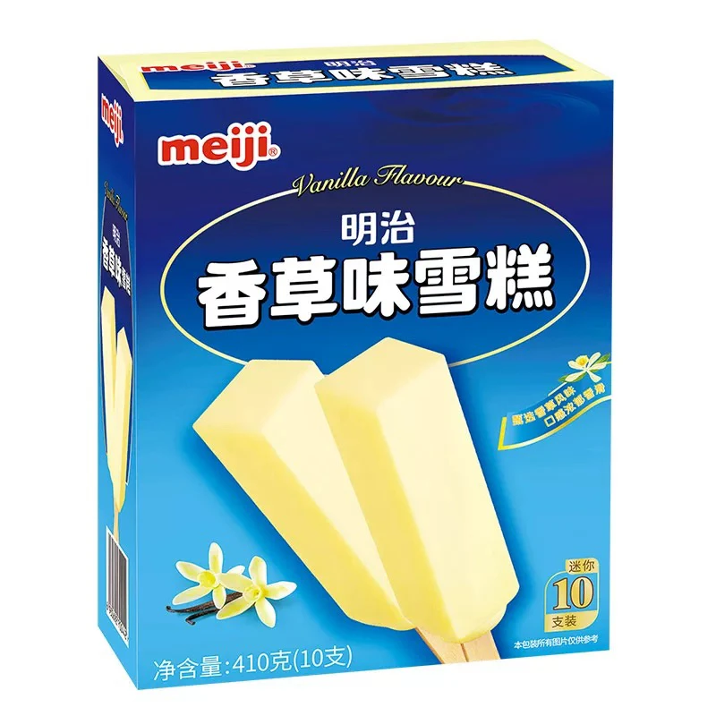 明治香草味410g 10支1盒