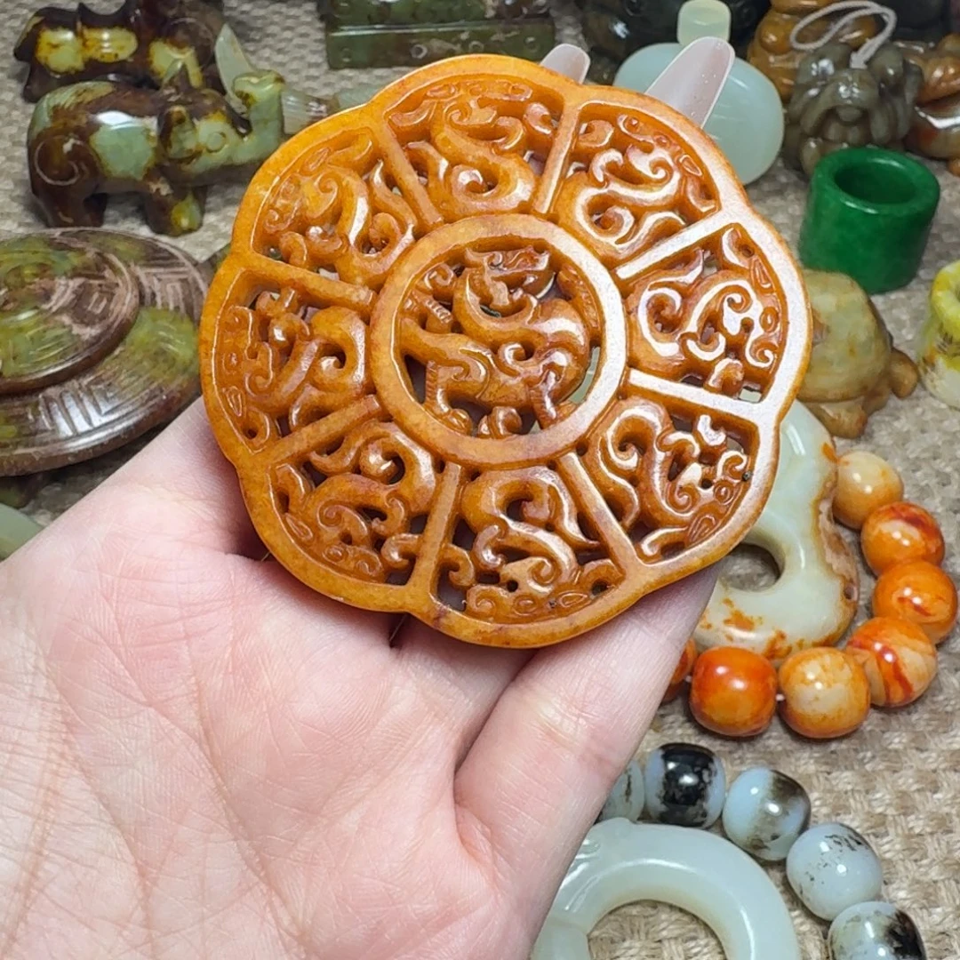 白玉菩提吊坠挂件