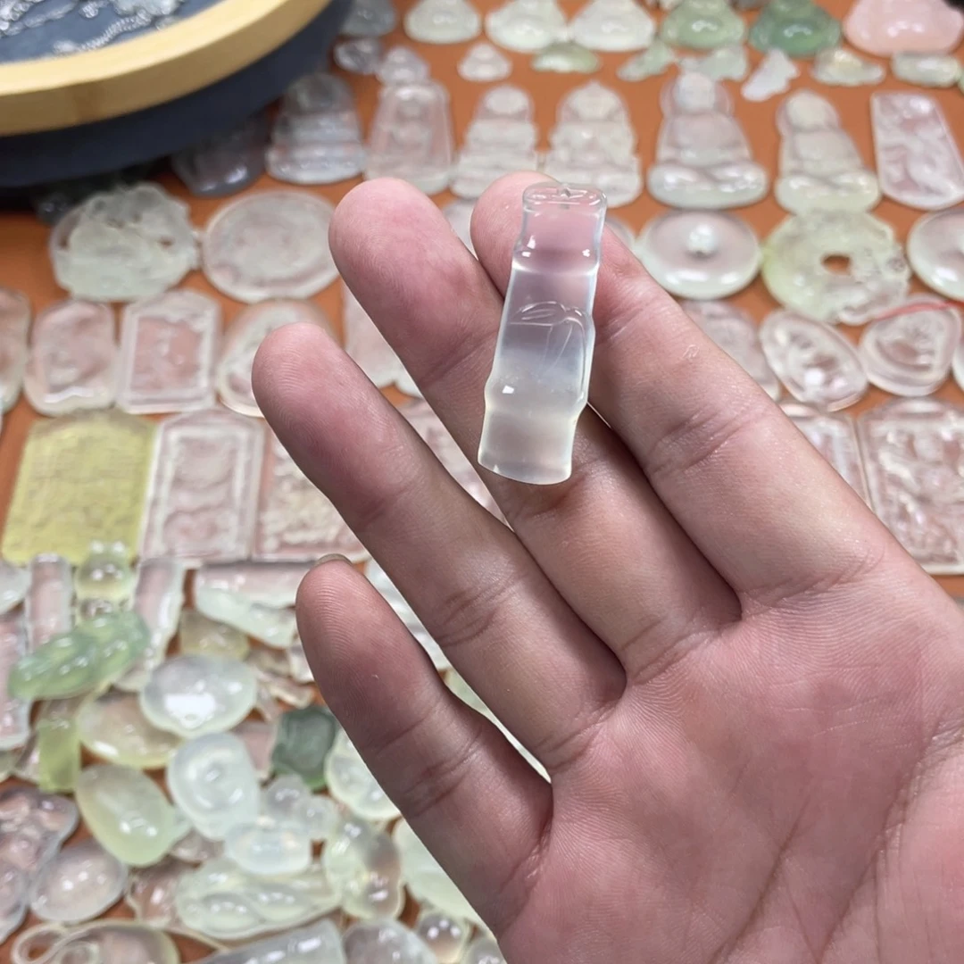 蛇纹石玉未镶嵌多样性随机发一