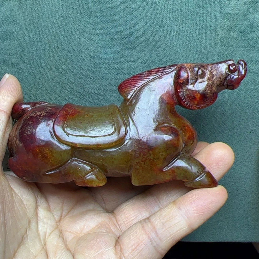 和田玉把件未镶嵌范*利