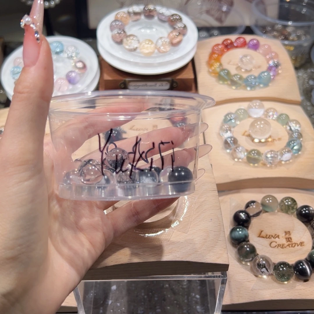 Y***i烟晶手链银S925镶嵌