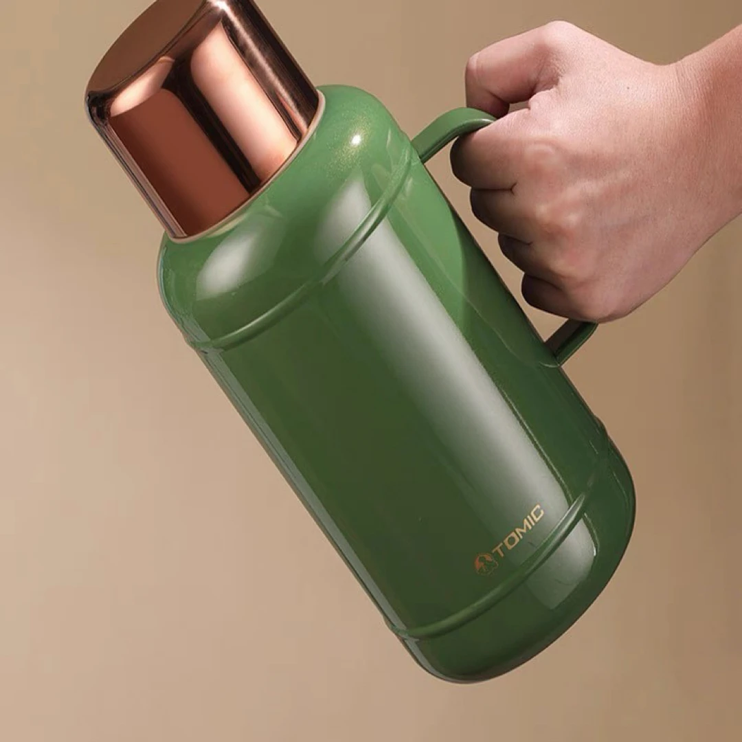 特美刻1.5L绿色闷壶316不锈钢WY227