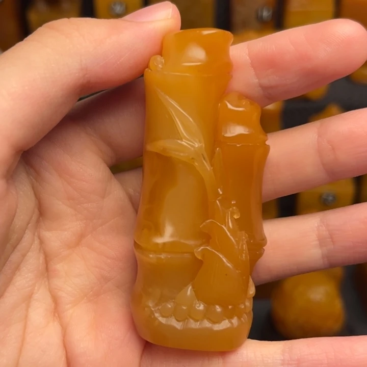 双***林田黄石题材:工艺品